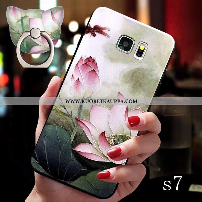 Kuori Samsung Galaxy S7, Kuoret Samsung Galaxy S7, Kotelo Samsung Galaxy S7 Pehmeä Neste Silikoni Al