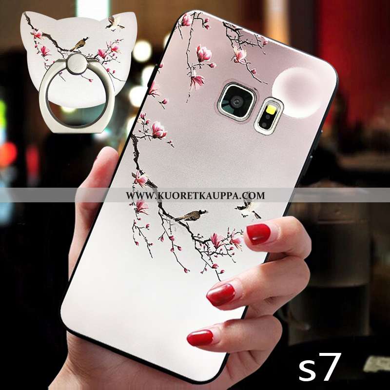 Kuori Samsung Galaxy S7, Kuoret Samsung Galaxy S7, Kotelo Samsung Galaxy S7 Pehmeä Neste Silikoni Pu