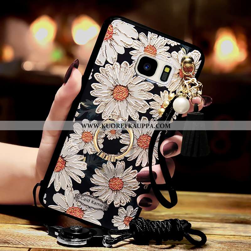 Kuori Samsung Galaxy S7, Kuoret Samsung Galaxy S7, Kotelo Samsung Galaxy S7 Rengas Puhelimen Valkoin