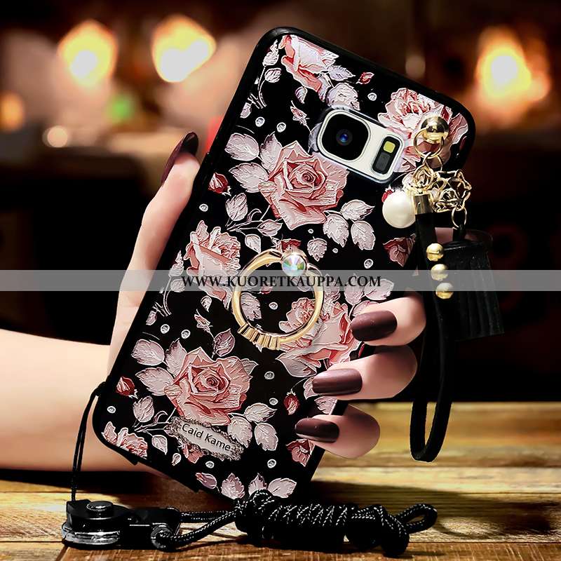 Kuori Samsung Galaxy S7, Kuoret Samsung Galaxy S7, Kotelo Samsung Galaxy S7 Rengas Puhelimen Valkoin