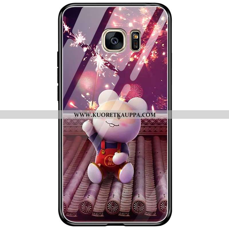 Kuori Samsung Galaxy S7, Kuoret Samsung Galaxy S7, Kotelo Samsung Galaxy S7 Sarjakuva Suojaus Murtum