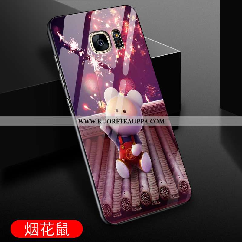 Kuori Samsung Galaxy S7, Kuoret Samsung Galaxy S7, Kotelo Samsung Galaxy S7 Sarjakuva Suojaus Murtum