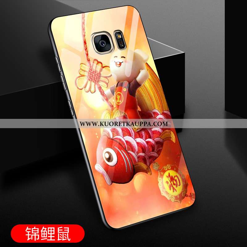 Kuori Samsung Galaxy S7, Kuoret Samsung Galaxy S7, Kotelo Samsung Galaxy S7 Sarjakuva Suojaus Murtum