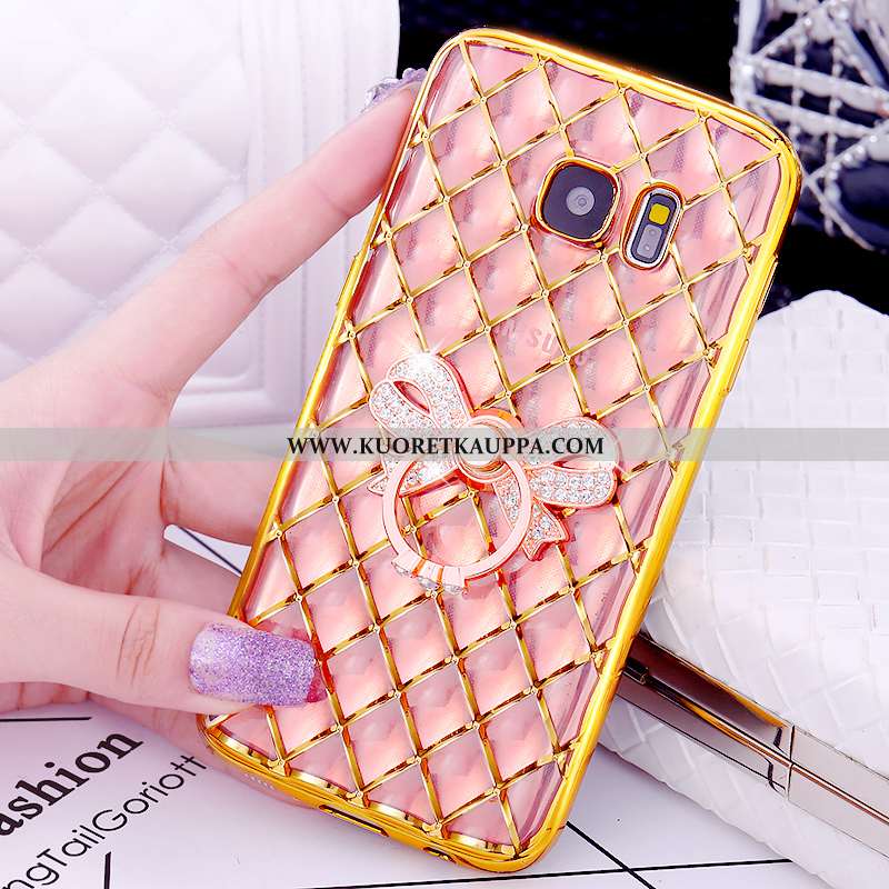 Kuori Samsung Galaxy S7, Kuoret Samsung Galaxy S7, Kotelo Samsung Galaxy S7 Suojaus Kukkakuvio Pinno