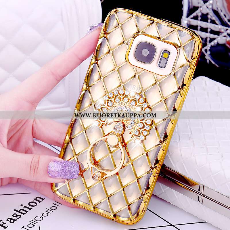 Kuori Samsung Galaxy S7, Kuoret Samsung Galaxy S7, Kotelo Samsung Galaxy S7 Suojaus Kukkakuvio Pinno