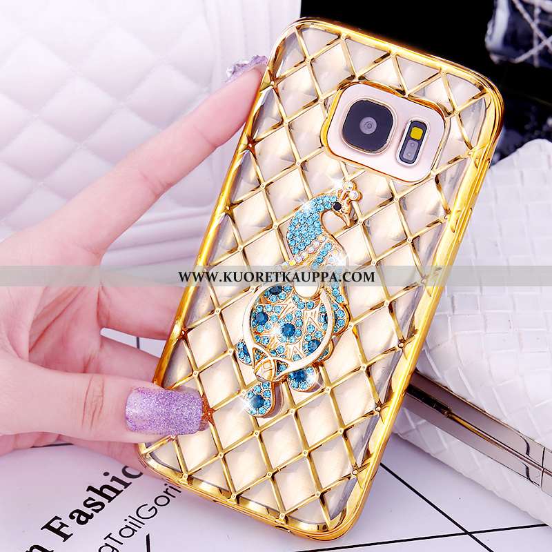 Kuori Samsung Galaxy S7, Kuoret Samsung Galaxy S7, Kotelo Samsung Galaxy S7 Suojaus Kukkakuvio Pinno