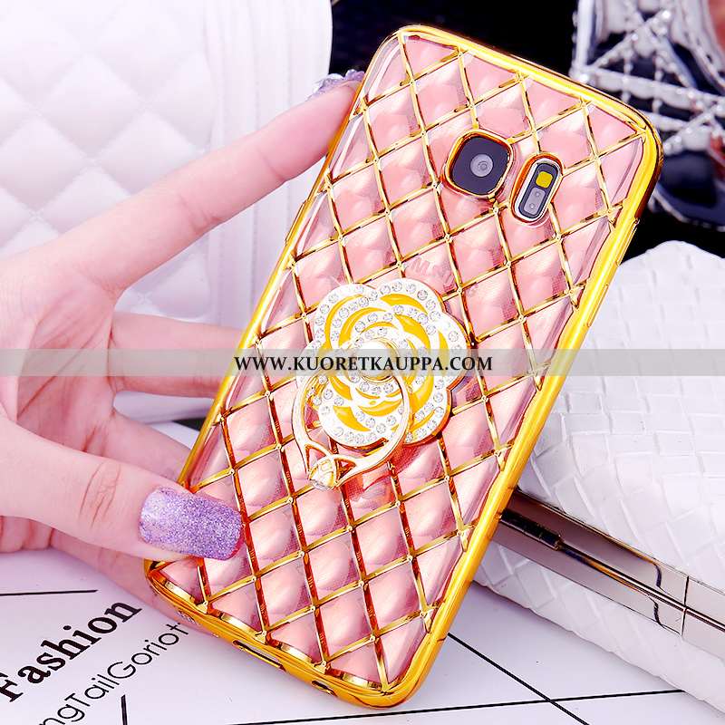 Kuori Samsung Galaxy S7, Kuoret Samsung Galaxy S7, Kotelo Samsung Galaxy S7 Suojaus Kukkakuvio Pinno