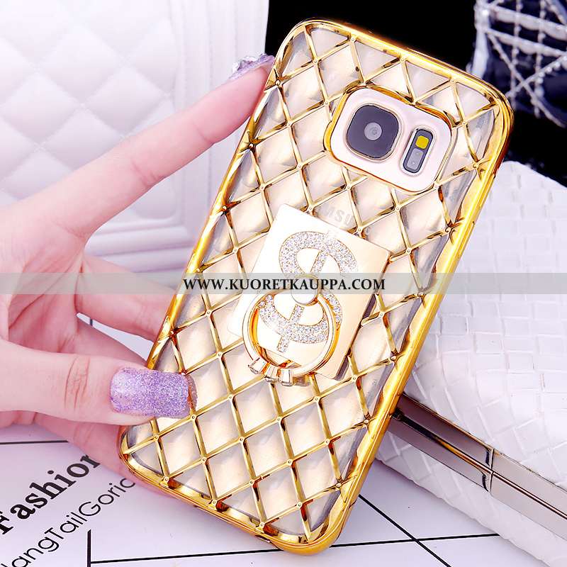 Kuori Samsung Galaxy S7, Kuoret Samsung Galaxy S7, Kotelo Samsung Galaxy S7 Suojaus Kukkakuvio Pinno