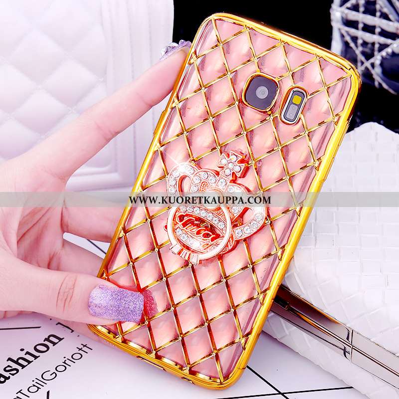 Kuori Samsung Galaxy S7, Kuoret Samsung Galaxy S7, Kotelo Samsung Galaxy S7 Suojaus Kukkakuvio Pinno