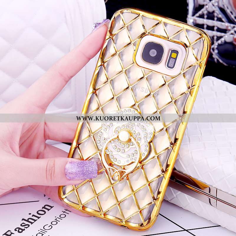 Kuori Samsung Galaxy S7, Kuoret Samsung Galaxy S7, Kotelo Samsung Galaxy S7 Suojaus Kukkakuvio Pinno