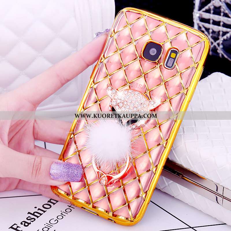 Kuori Samsung Galaxy S7, Kuoret Samsung Galaxy S7, Kotelo Samsung Galaxy S7 Suojaus Kukkakuvio Pinno