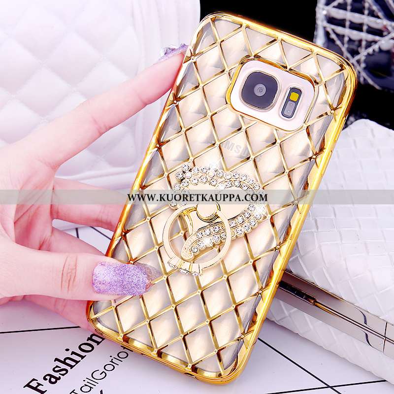 Kuori Samsung Galaxy S7, Kuoret Samsung Galaxy S7, Kotelo Samsung Galaxy S7 Suojaus Kukkakuvio Pinno