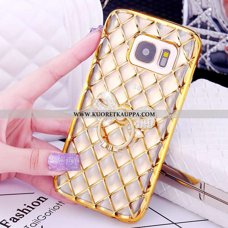 Kuori Samsung Galaxy S7, Kuoret Samsung Galaxy S7, Kotelo Samsung Galaxy S7 Suojaus Kukkakuvio Pinno