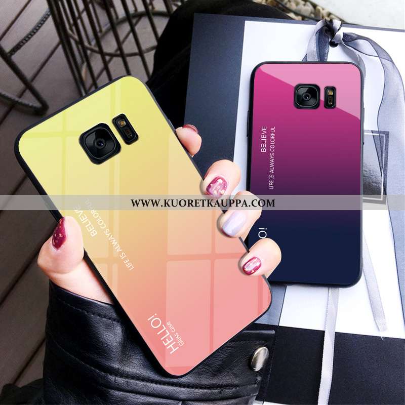 Kuori Samsung Galaxy S7, Kuoret Samsung Galaxy S7, Kotelo Samsung Galaxy S7 Suojaus Lasi Puhelimen S