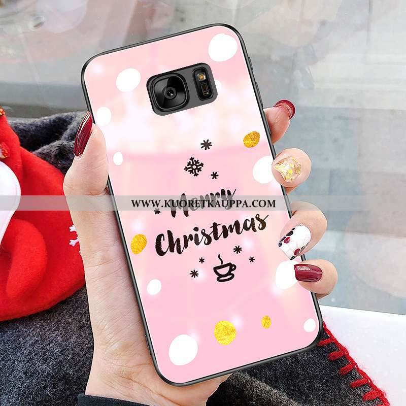 Kuori Samsung Galaxy S7, Kuoret Samsung Galaxy S7, Kotelo Samsung Galaxy S7 Suuntaus Lasi Tähti Puhe