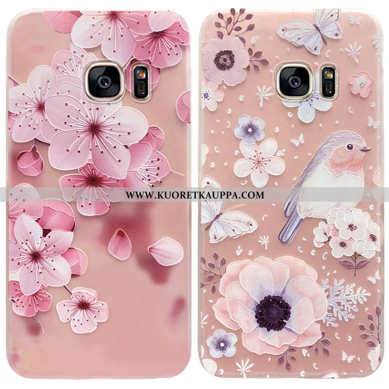 Kuori Samsung Galaxy S7, Kuoret Samsung Galaxy S7, Kotelo Samsung Galaxy S7 Suuntaus Pehmeä Neste Ri