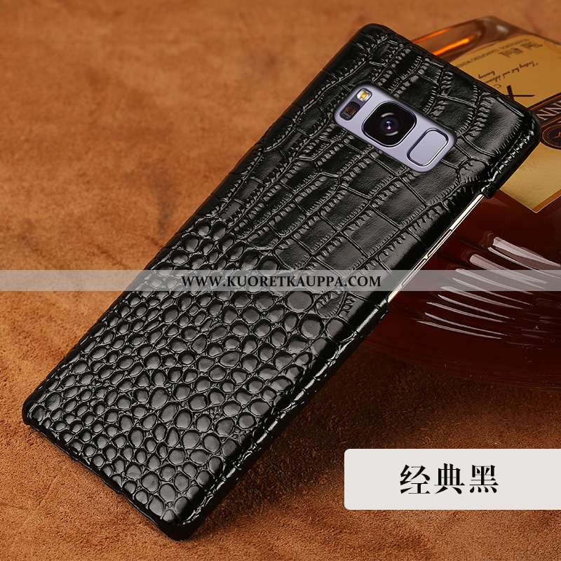 Kuori Samsung Galaxy S8+, Kuoret Samsung Galaxy S8+, Kotelo Samsung Galaxy S8+ Aito Nahka Nahka Muok