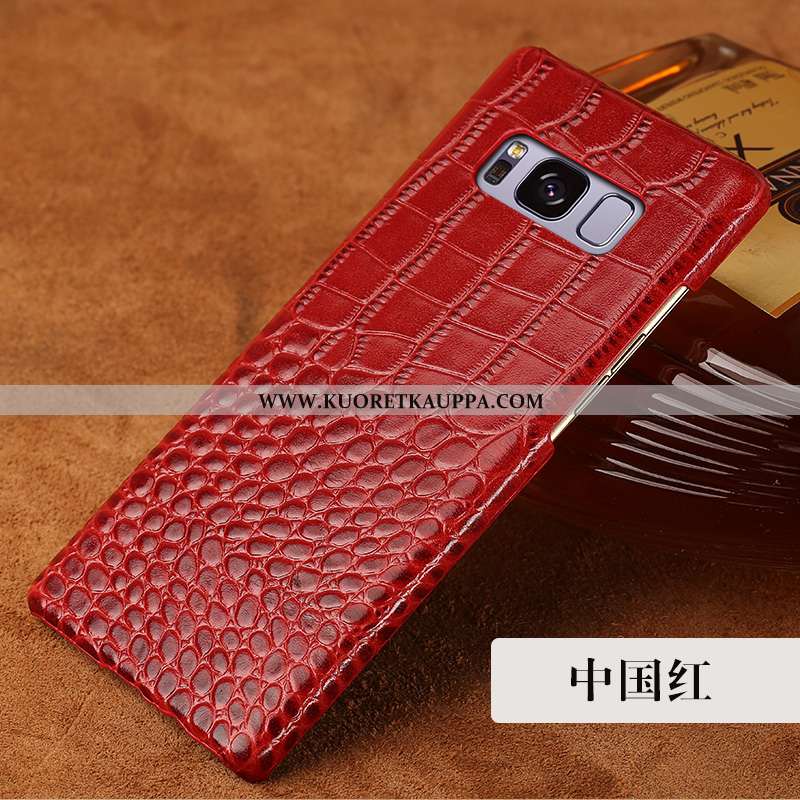 Kuori Samsung Galaxy S8+, Kuoret Samsung Galaxy S8+, Kotelo Samsung Galaxy S8+ Aito Nahka Nahka Muok