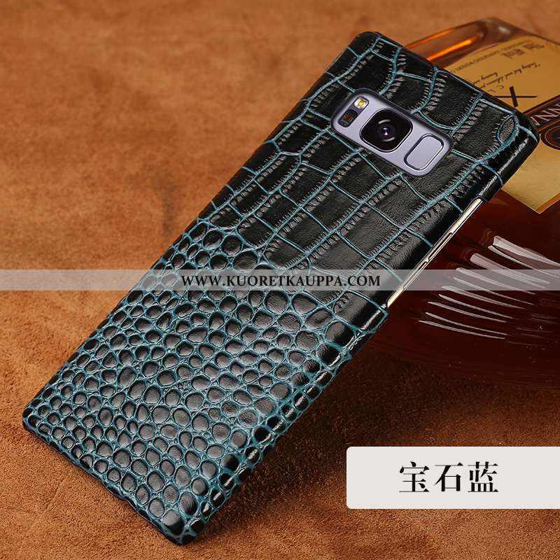 Kuori Samsung Galaxy S8+, Kuoret Samsung Galaxy S8+, Kotelo Samsung Galaxy S8+ Aito Nahka Nahka Muok
