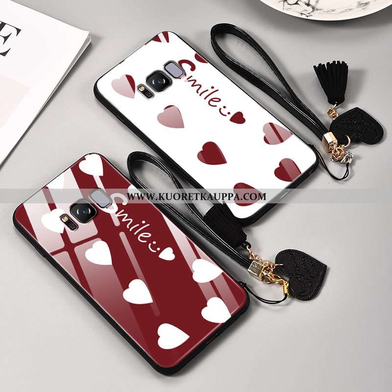 Kuori Samsung Galaxy S8, Kuoret Samsung Galaxy S8, Kotelo Samsung Galaxy S8 Lasi Persoonallisuus Val