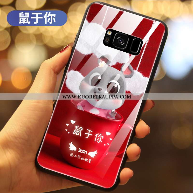 Kuori Samsung Galaxy S8+, Kuoret Samsung Galaxy S8+, Kotelo Samsung Galaxy S8+ Lasi Silikoni All Inc