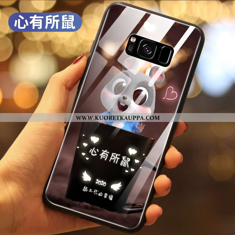 Kuori Samsung Galaxy S8+, Kuoret Samsung Galaxy S8+, Kotelo Samsung Galaxy S8+ Lasi Silikoni All Inc