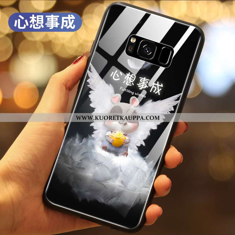 Kuori Samsung Galaxy S8+, Kuoret Samsung Galaxy S8+, Kotelo Samsung Galaxy S8+ Lasi Silikoni All Inc