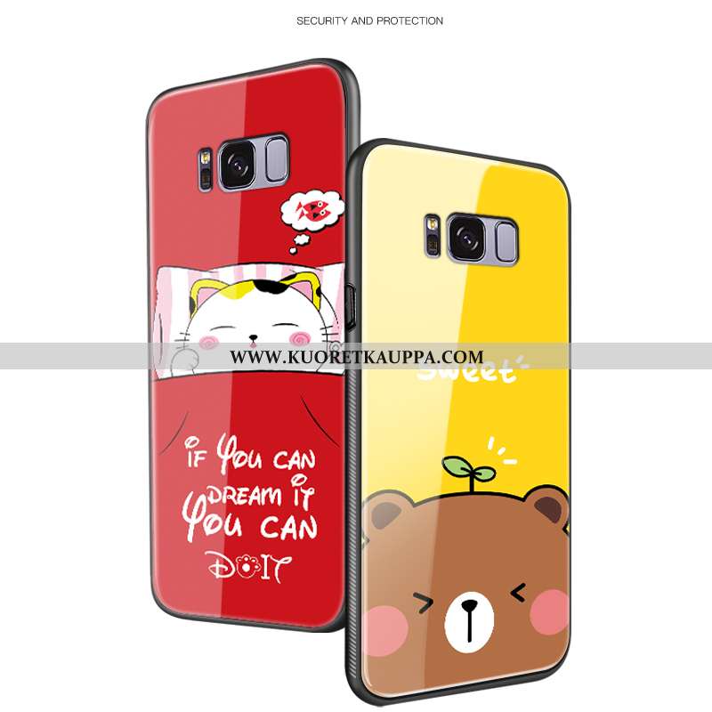 Kuori Samsung Galaxy S8+, Kuoret Samsung Galaxy S8+, Kotelo Samsung Galaxy S8+ Luova Sarjakuva Tähti