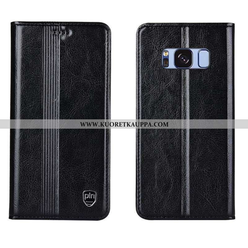 Kuori Samsung Galaxy S8+, Kuoret Samsung Galaxy S8+, Kotelo Samsung Galaxy S8+ Nahkakuori Aito Nahka