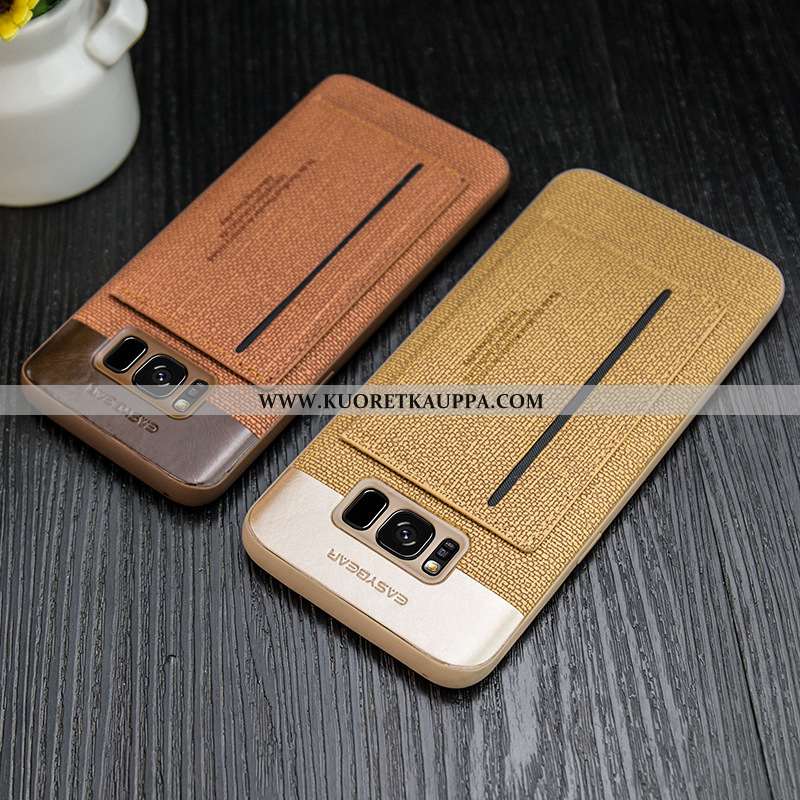 Kuori Samsung Galaxy S8, Kuoret Samsung Galaxy S8, Kotelo Samsung Galaxy S8 Nahkakuori Kortti Tähti 