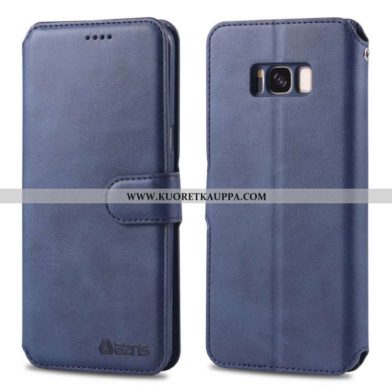 Kuori Samsung Galaxy S8, Kuoret Samsung Galaxy S8, Kotelo Samsung Galaxy S8 Nahkakuori Salkku Kortti