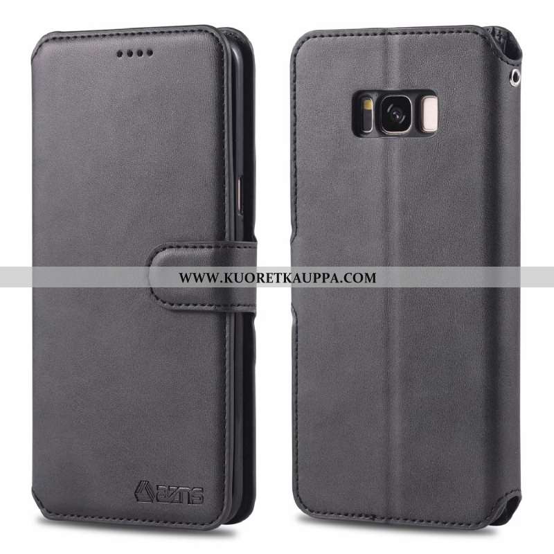 Kuori Samsung Galaxy S8, Kuoret Samsung Galaxy S8, Kotelo Samsung Galaxy S8 Nahkakuori Salkku Kortti