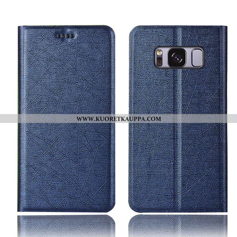 Kuori Samsung Galaxy S8+, Kuoret Samsung Galaxy S8+, Kotelo Samsung Galaxy S8+ Nahkakuori Suojaus Tä
