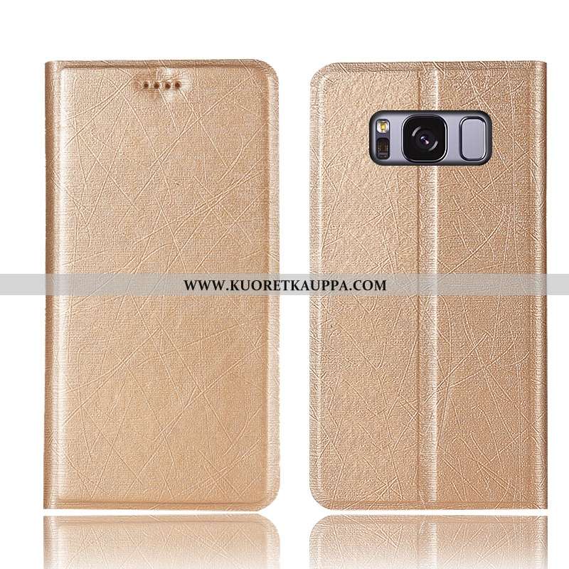 Kuori Samsung Galaxy S8+, Kuoret Samsung Galaxy S8+, Kotelo Samsung Galaxy S8+ Nahkakuori Suojaus Tä