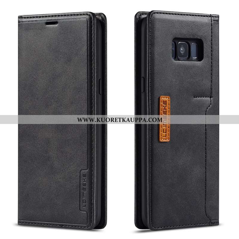 Kuori Samsung Galaxy S8+, Kuoret Samsung Galaxy S8+, Kotelo Samsung Galaxy S8+ Näytönsuojus Nahkakuo