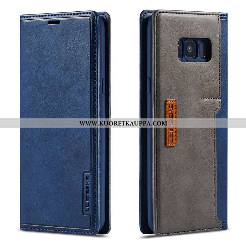 Kuori Samsung Galaxy S8+, Kuoret Samsung Galaxy S8+, Kotelo Samsung Galaxy S8+ Näytönsuojus Nahkakuo