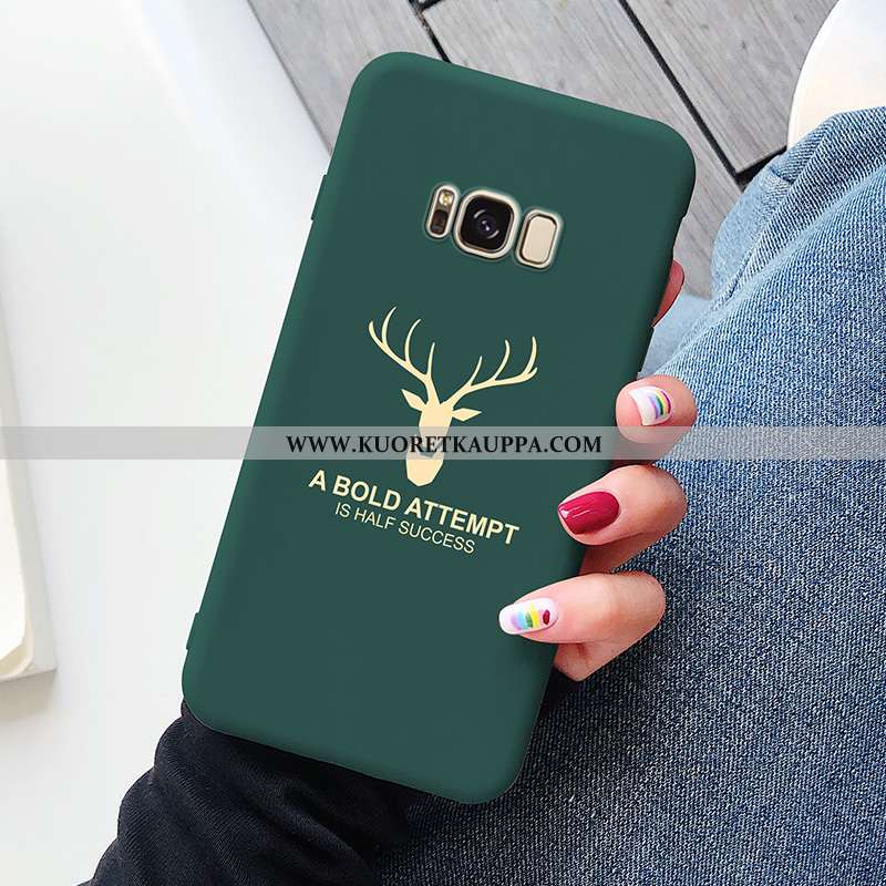 Kuori Samsung Galaxy S8, Kuoret Samsung Galaxy S8, Kotelo Samsung Galaxy S8 Pehmeä Neste Valo Sinine