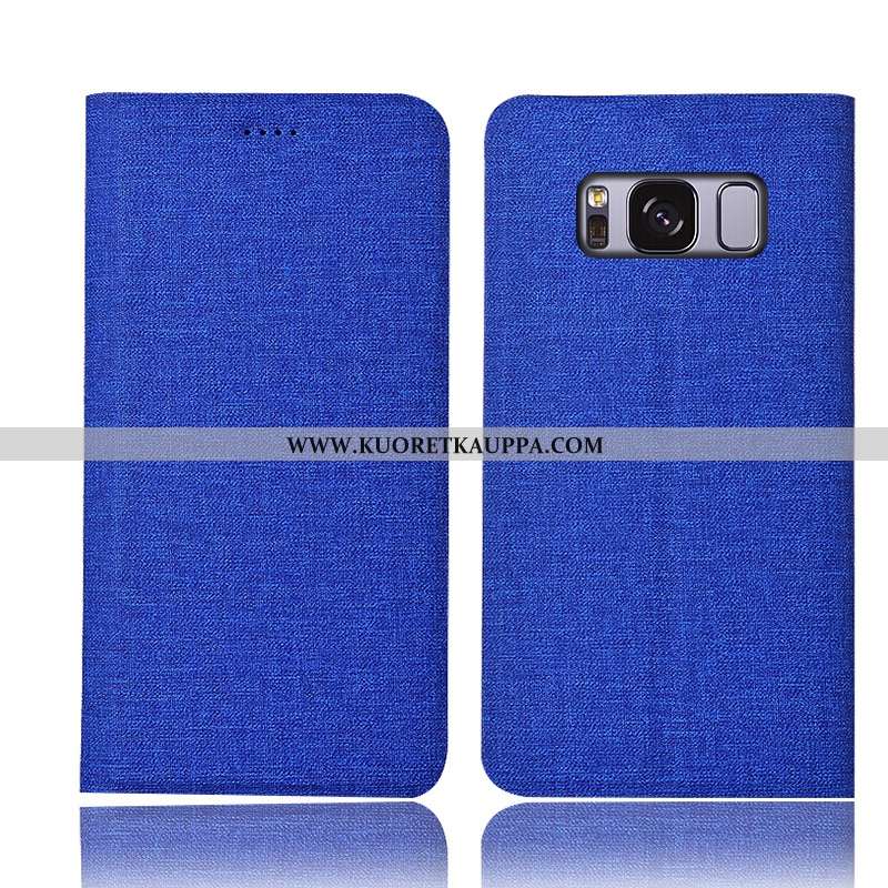 Kuori Samsung Galaxy S8+, Kuoret Samsung Galaxy S8+, Kotelo Samsung Galaxy S8+ Pellava Nahkakuori Pu