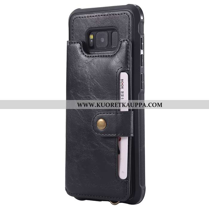 Kuori Samsung Galaxy S8, Kuoret Samsung Galaxy S8, Kotelo Samsung Galaxy S8 Salkku Nahkakuori Tähti 