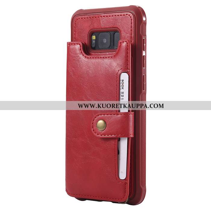 Kuori Samsung Galaxy S8, Kuoret Samsung Galaxy S8, Kotelo Samsung Galaxy S8 Salkku Nahkakuori Tähti 