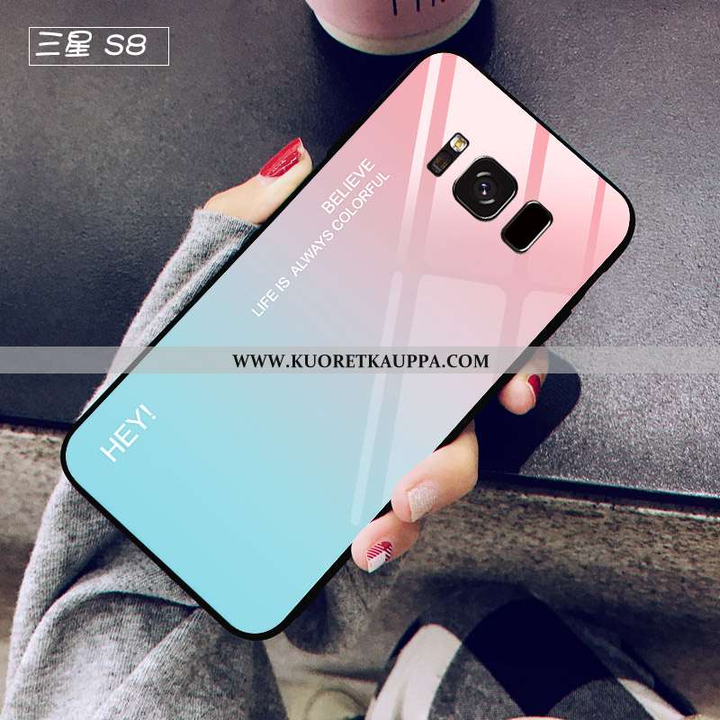 Kuori Samsung Galaxy S8, Kuoret Samsung Galaxy S8, Kotelo Samsung Galaxy S8 Suojaus Lasi Murtumaton 