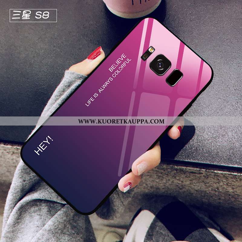 Kuori Samsung Galaxy S8, Kuoret Samsung Galaxy S8, Kotelo Samsung Galaxy S8 Suojaus Lasi Murtumaton 