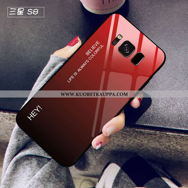 Kuori Samsung Galaxy S8, Kuoret Samsung Galaxy S8, Kotelo Samsung Galaxy S8 Suojaus Lasi Murtumaton 