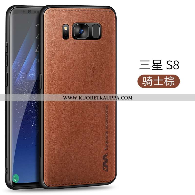 Kuori Samsung Galaxy S8, Kuoret Samsung Galaxy S8, Kotelo Samsung Galaxy S8 Suojaus Nahkakuori Liike