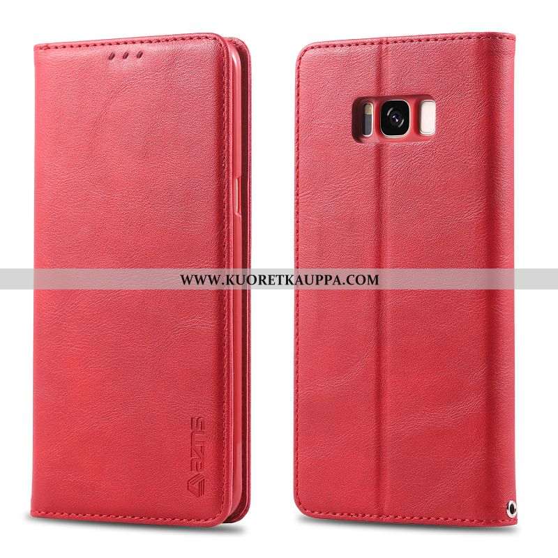 Kuori Samsung Galaxy S8+, Kuoret Samsung Galaxy S8+, Kotelo Samsung Galaxy S8+ Suojaus Nahkakuori Na