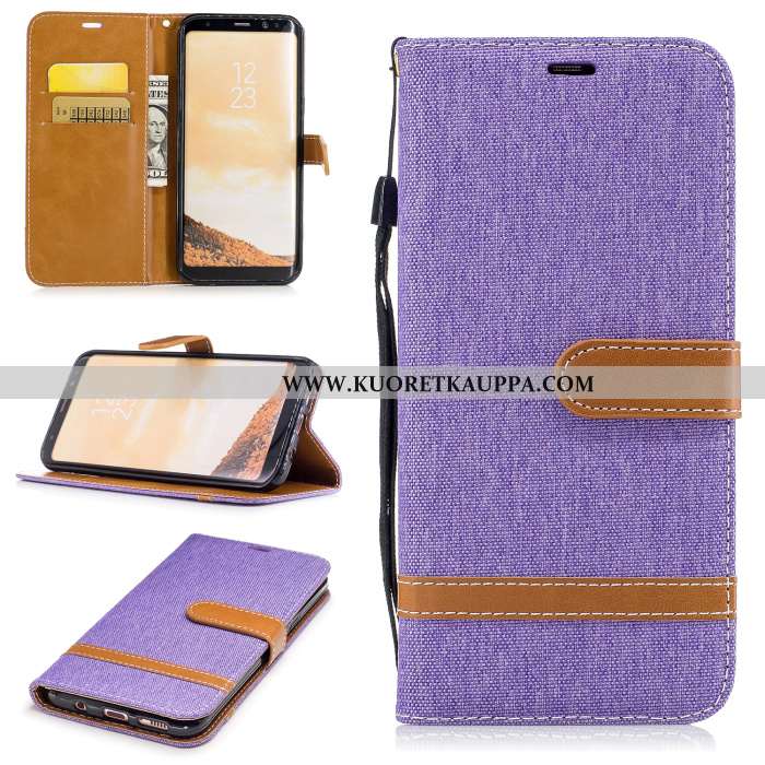 Kuori Samsung Galaxy S8, Kuoret Samsung Galaxy S8, Kotelo Samsung Galaxy S8 Suojaus Nahkakuori Puhel