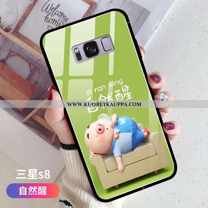 Kuori Samsung Galaxy S8, Kuoret Samsung Galaxy S8, Kotelo Samsung Galaxy S8 Valo Silikoni Pehmeä Nes