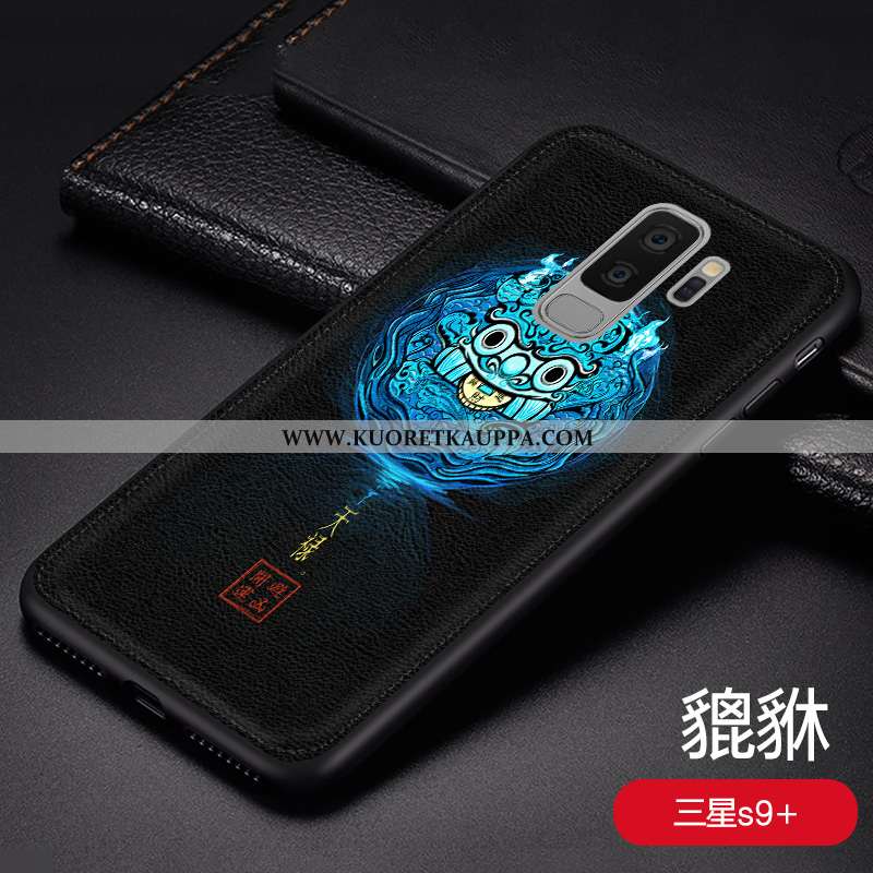 Kuori Samsung Galaxy S9+, Kuoret Samsung Galaxy S9+, Kotelo Samsung Galaxy S9+ Kohokuviointi Nahka U