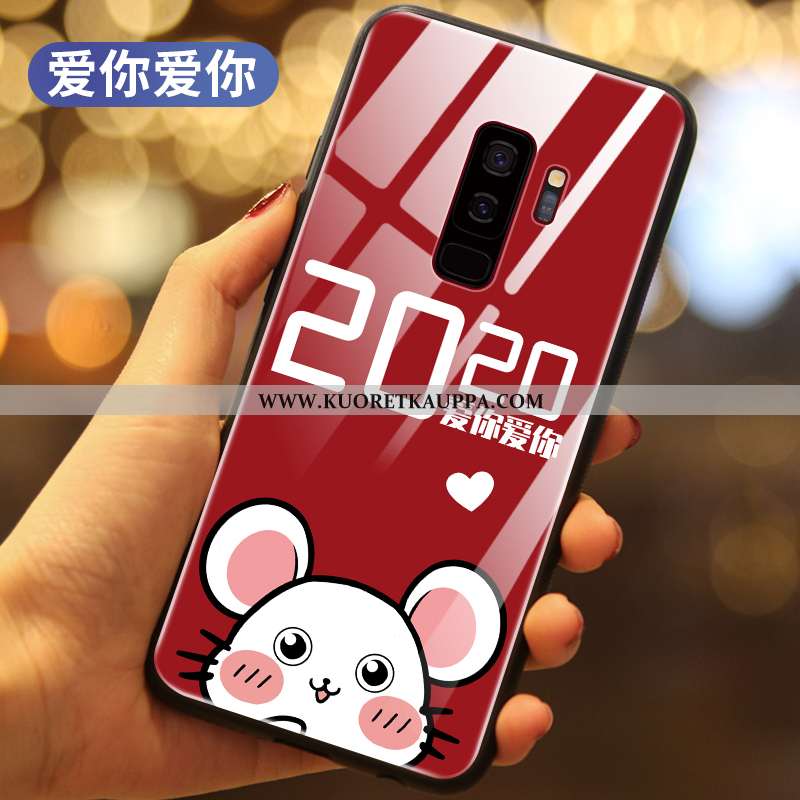 Kuori Samsung Galaxy S9+, Kuoret Samsung Galaxy S9+, Kotelo Samsung Galaxy S9+ Lasi Luova Murtumaton