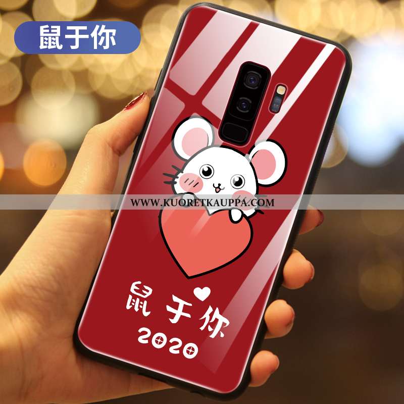 Kuori Samsung Galaxy S9+, Kuoret Samsung Galaxy S9+, Kotelo Samsung Galaxy S9+ Lasi Luova Murtumaton